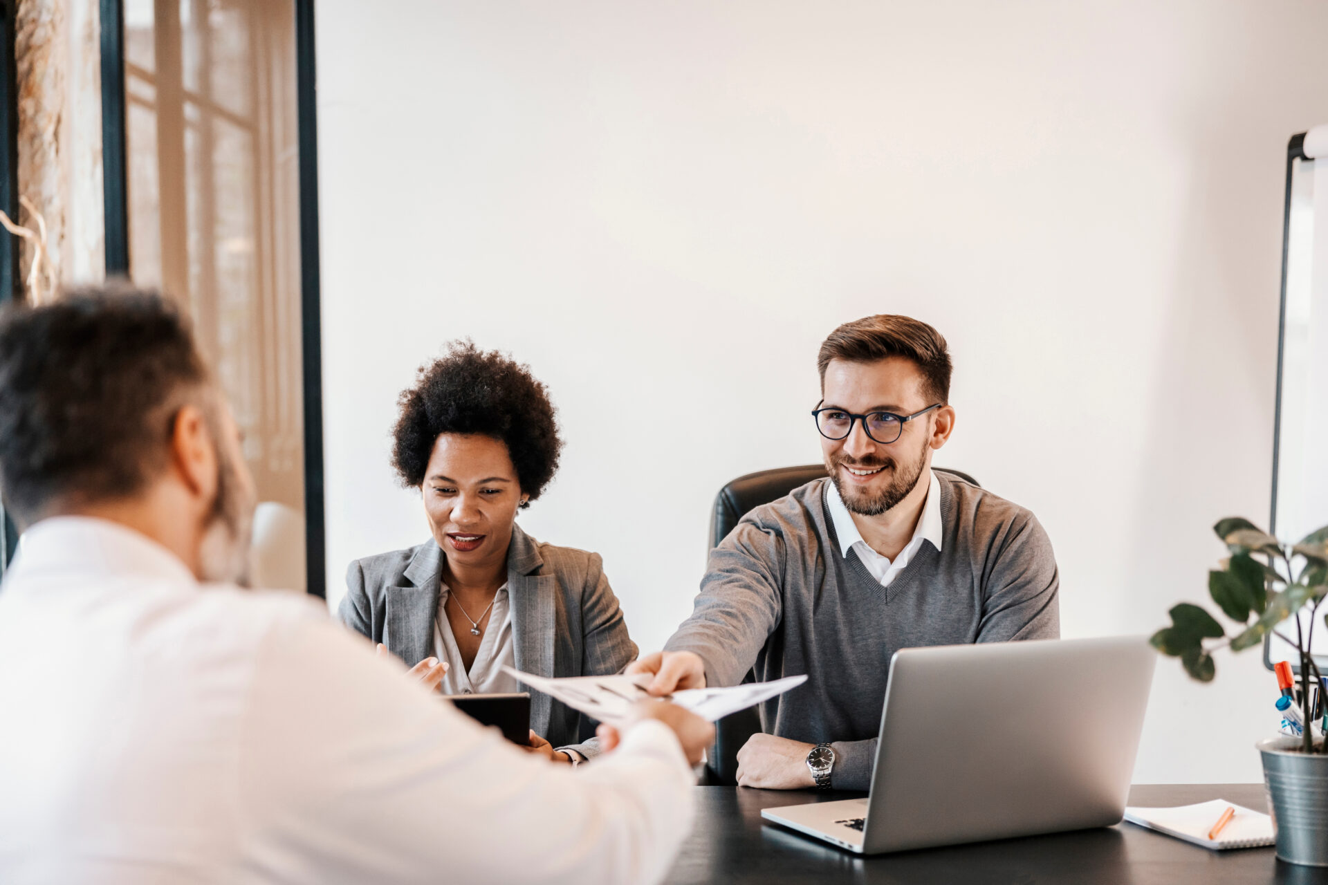 Techify team collaborating